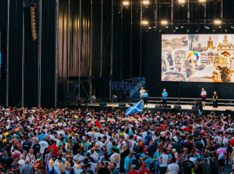 Церемония открытия Gay Games: 81 страна, фальерас и делегация Украины