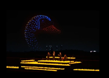 DroneArt Show в Барселоне